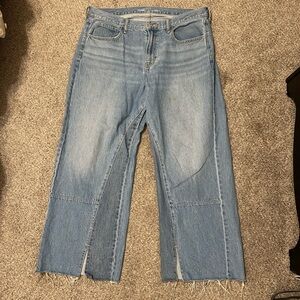 Old Navy Light Blue Flare Jeans
